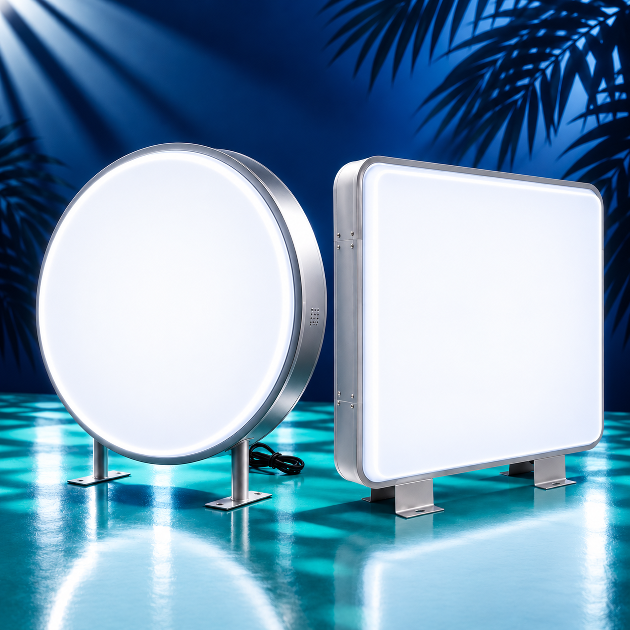 LED-Leuchtkasten, doppelseitig – 60 cm